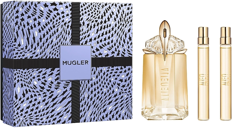 Mugler Alien Goddess Refillable Talisman Набор (edp/60ml + edp/2х10ml) - фото N1