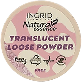 Ingrid Cosmetics Natural Essence Translucent Loose Powder Прозора розсипчаста пудра для обличчя - фото N1