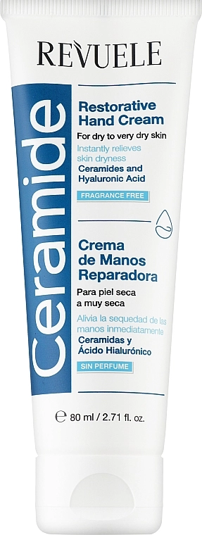 Revuele Відновлювальний крем для рук Ceramide Restotarive Hand Cream - фото N1