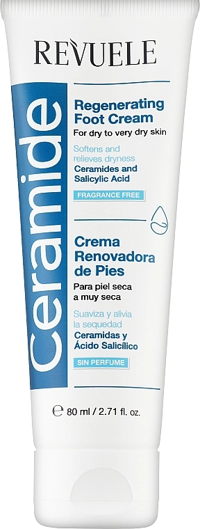 Revuele Восстанавливающий крем для ног Ceramide Regenerating Foot Cream - фото N1