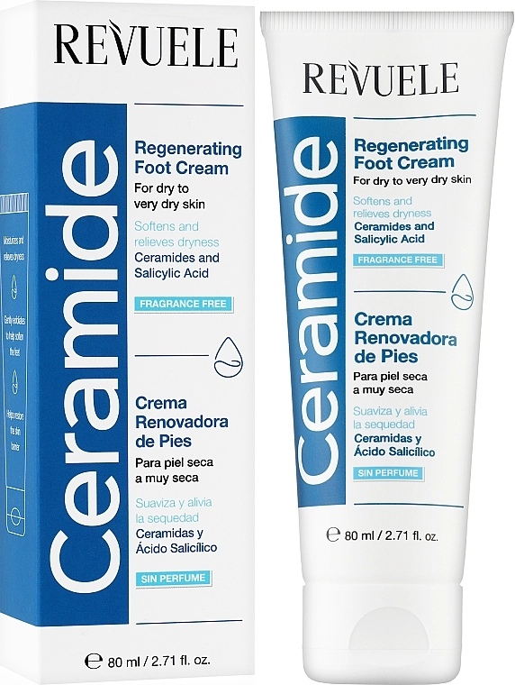 Revuele Восстанавливающий крем для ног Ceramide Regenerating Foot Cream - фото N2