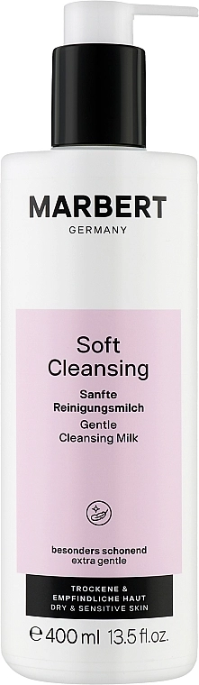 Marbert Ніжне молочко для чутливої та сухої шкіри Soft Cleansing Sanfte Reinigungsmilch - фото N1