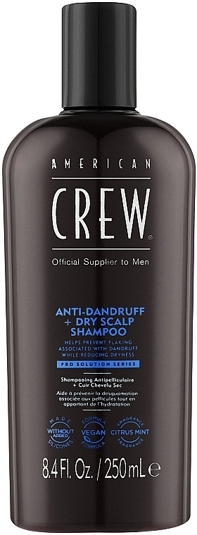 American Crew Шампунь против перхоти Anti-Dandruff + Dry Scalp Shampoo - фото N1