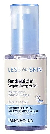 Holika Holika Ампула для чутливої ​​шкіри Less On Skin PantheBible Vegan Ampoule - фото N1