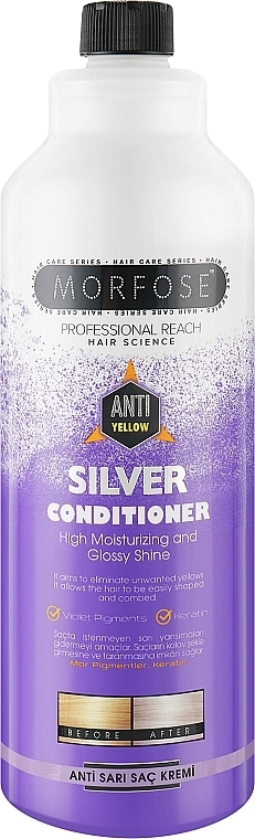 Morfose Кондиціонер для волосся Anti Yellow Silver Hair Conditioner - фото N1
