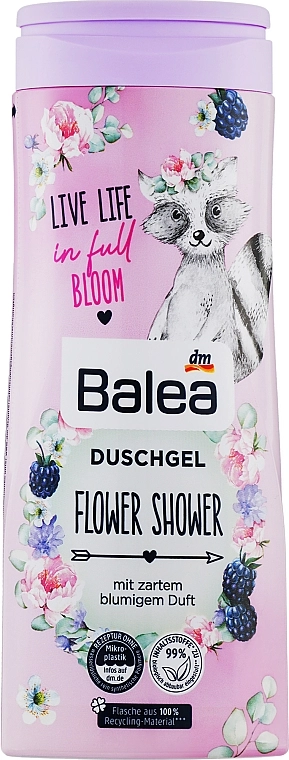 Balea Гель для душу "Квітковий душ" Flower Shower Gel - фото N1