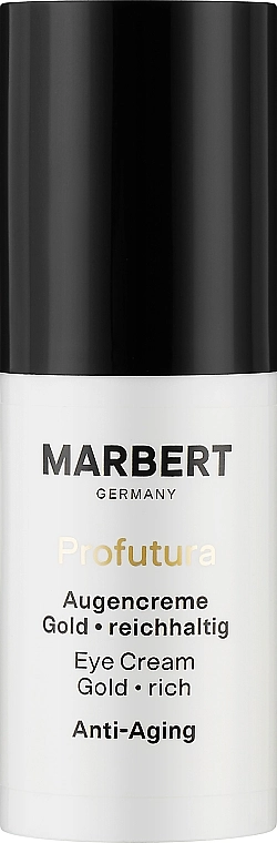 Marbert Насыщенный антивозрастный крем для век Profutura Anti-Aging Eye Cream Gold Rich - фото N1