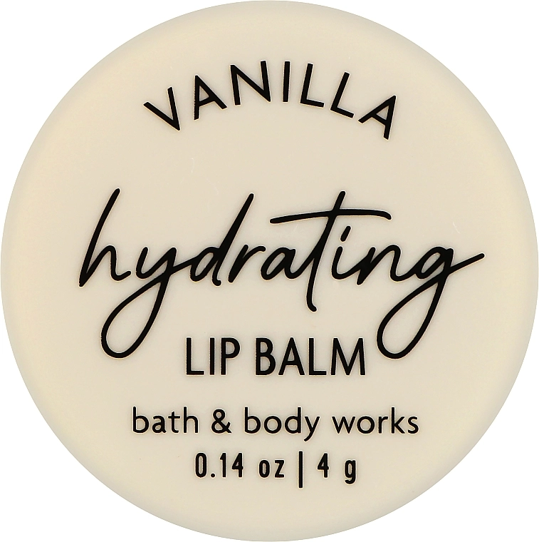 Bath & Body Works Бальзам для губ Bath and Body Works Vanilla Hydrating Lip Balm, 4g - фото N1