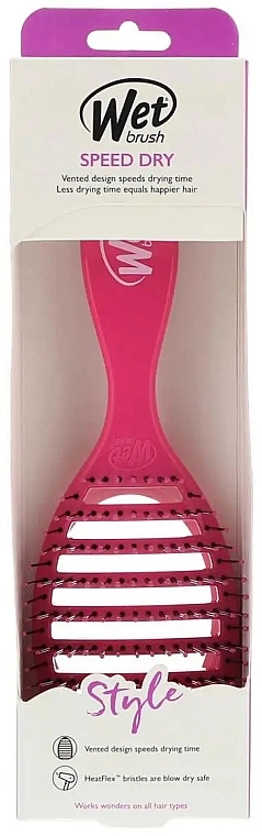 Wet Brush Расческа для волос Speed Dry Slate Pink - фото N2