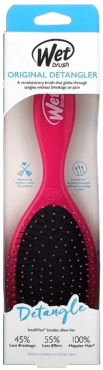 Wet Brush Расческа для волос Original Detangler Pink - фото N2