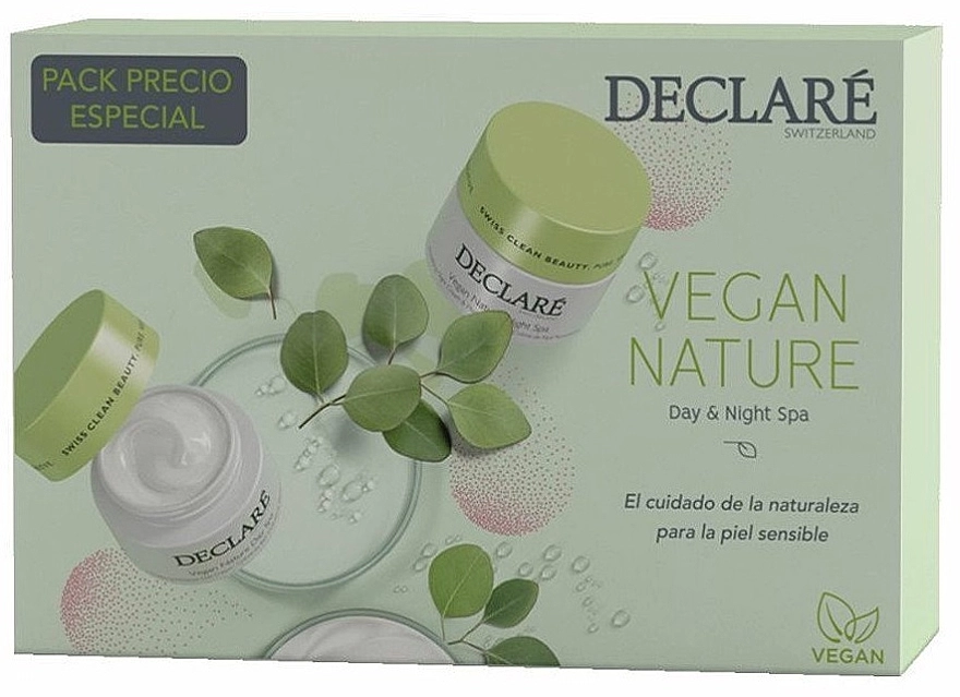Declare Набір Vegan Nature Set (d/cr/50ml + n/cr/50ml) - фото N1