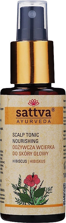 Sattva Тонік для волосся Ayurveda Scalp Tonic Nourishing Hibiscus - фото N1