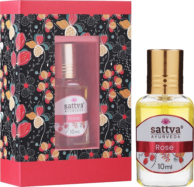 Sattva Ayurveda Rose Олійні парфуми - фото N2