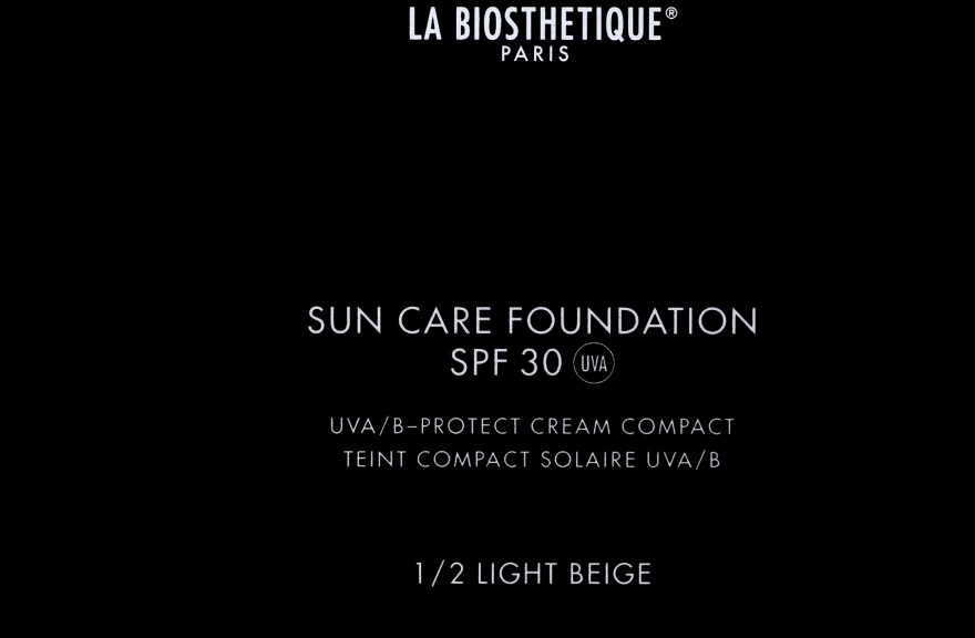 La Biosthetique Sun Care Foundation SPF 30+ UVA Солнцезащитная компактная пудра - фото N2