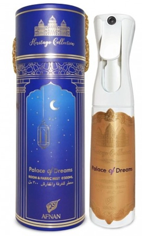 Afnan Perfumes Спрей для дому Heritage Collection Palace Of Dreams Room & Fabric Mist - фото N1