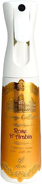 Afnan Perfumes Heritage Collection Rose D'Arabia Парфумований спрей для будинку - фото N1