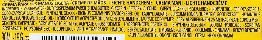 L'Occitane Легкий крем для рук Karite Curcuma Hand Cream - фото N2