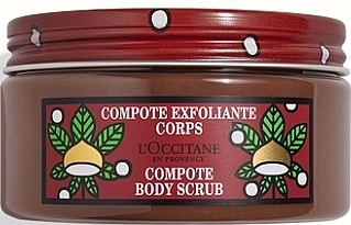 L'Occitane Скраб для тіла Green Chestnut Compote Body Scrub - фото N1
