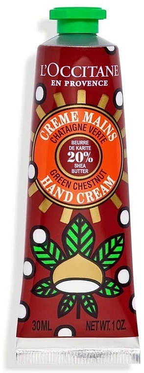 L'Occitane Крем для рук Green Chestnut Hand Cream - фото N1