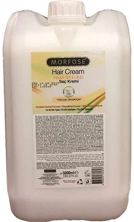Morfose Кондиционер для волос Hair Cream - фото N1
