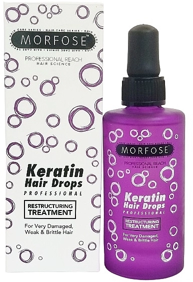 Morfose Масло-сыворотка для волос Keratin Hair Drops - фото N1