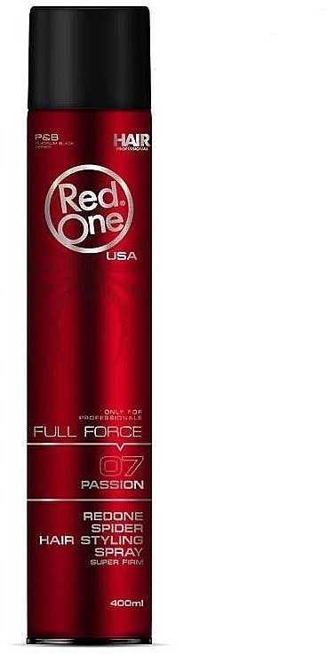 RedOne Лак для волосся Red One Full Passion Spider Hair Styling Spray 07 Passion - фото N1