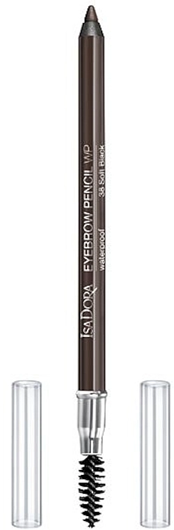IsaDora Eyebrow Pencil WP Водостійкий олівець для брів із щіточкою - фото N1