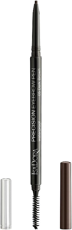 IsaDora Precision Eyebrow Pen Waterproof Автоматический водостойкий карандаш для бровей с щеточкой - фото N1