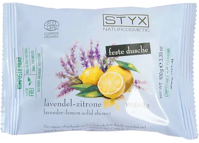 Styx Naturcosmetic Тверде мило для душу "Лаванда-лимон" Lavender-Lemon Solid Shower - фото N1