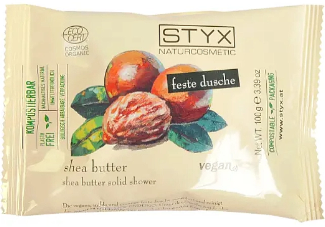 Styx Naturcosmetic Тверде мило для душу з маслом ши Shea Butter Solid Shower - фото N1