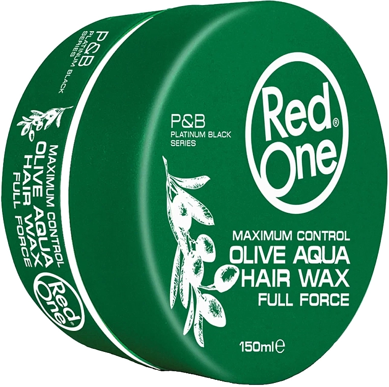 RedOne Аквавіск для волосся ультрасильної фіксації Olive Aqua Hair Wax - фото N1