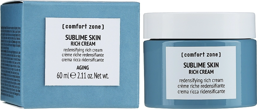 Comfort Zone Омолаживающий питательный лифтинг-крем Sublime Skin Redensifying Rich Cream - фото N1