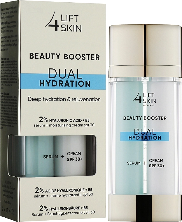 Lift4Skin Набір для обличчя з гіалуроновою кислотою Ultra Revital (cr/15ml + serum/15ml) - фото N2