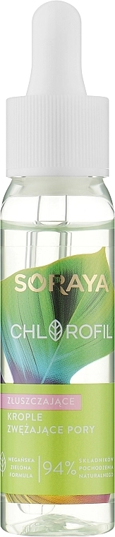 Soraya Відлущувальні краплі для звуження пор Chlorofil Exfoliating Drops - фото N1