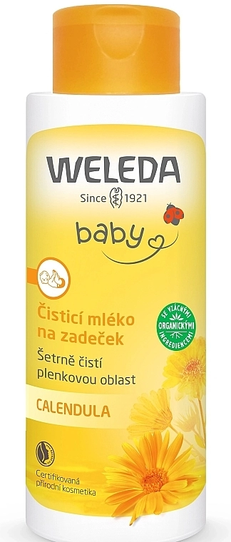 Weleda Детский крем с календулой для очищения ягодиц Calendula Liniment - фото N2