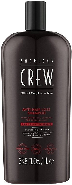 American Crew Шампунь проти випадання волосся Anti-Hairloss Shampoo - фото N1