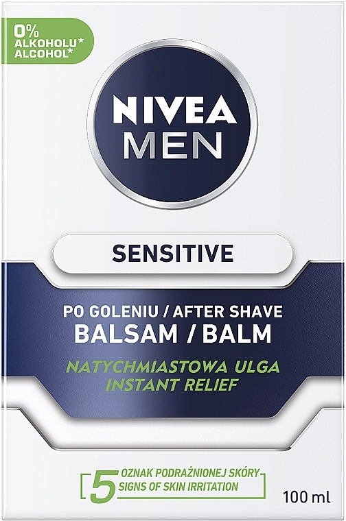 Nivea Набір MEN Sensitive Elegance (foam/200ml + af/sh/balm/100ml + deo/50ml + cr/75ml + bag) - фото N11