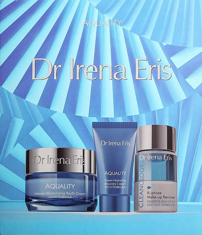 Dr Irena Eris Набор Aquality (f/cr/30ml + f/cr/50ml + remover/50ml) - фото N1