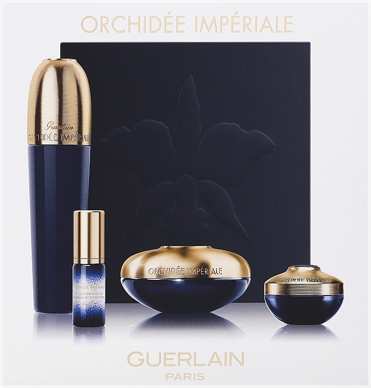 Guerlain Набір Orchidee Imperiale Face Care Set (cr/15ml + lot/30ml + ser/5ml + eye/cr/7ml) - фото N1