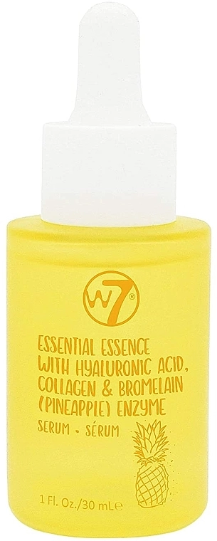 W7 Омолоджувальна сироватка для обличчя Essential Essence With Hyaluronic Acid Collagen Bromelain Enzyme Serum - фото N1