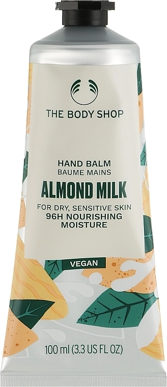 The Body Shop Бальзам для рук "Миндальное молочко" Vegan Almond Milk Hand Balm - фото N1