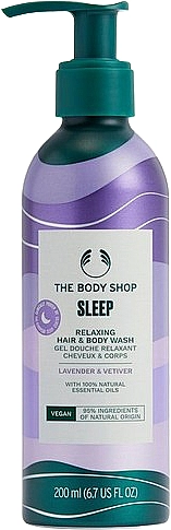 The Body Shop Шампунь-гель для душа Sleep Relaxing Hair & Body Wash - фото N1