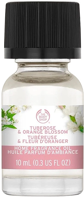 The Body Shop Ароматична олія "Тубероза та квітка апельсина" Tuberose & Orange Blossom Home Fragrance Oil - фото N1