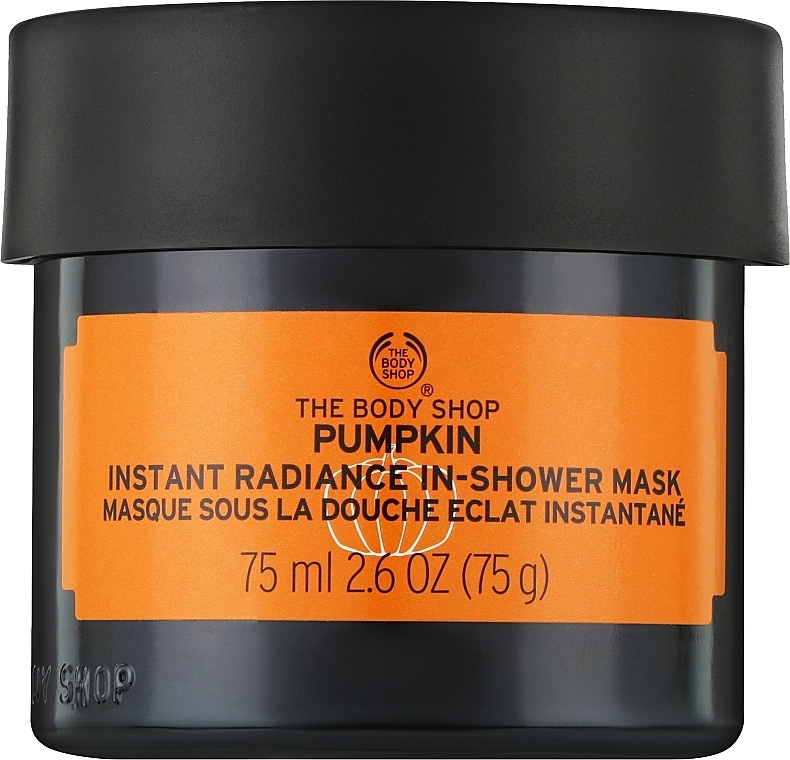 The Body Shop Маска для миттєвого сяяння обличчя "Гарбуз" Pumpkin Instant Radiance In-Shower Mask - фото N1