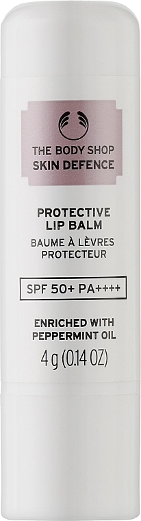 The Body Shop Захисний бальзам для губ SPF50+ Skin Defence Protective Lip Balm - фото N1