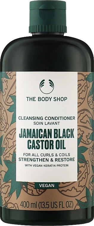 The Body Shop Шампунь-кондиционер для волос Jamaican Black Castor Oil Cleansing Conditioner - фото N1