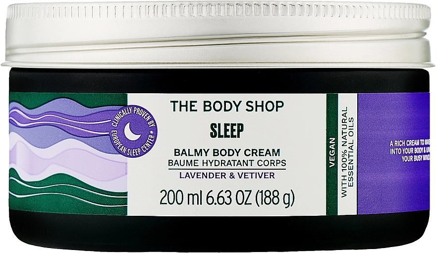 The Body Shop Крем для тіла Sleep Balmy Body Cream - фото N1