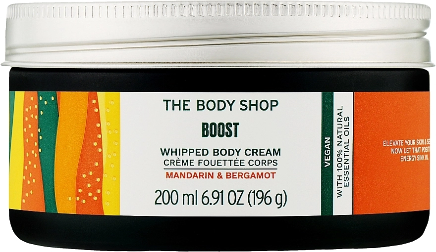 The Body Shop Крем для тела Boost Whipped Body Cream - фото N1