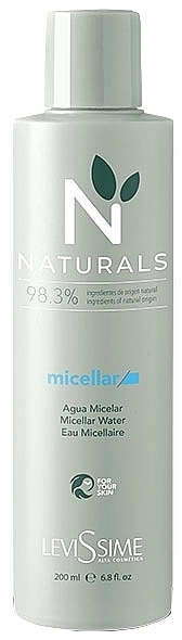 LeviSsime Мицеллярная вода регенерирующая Naturals Micellar Water - фото N1