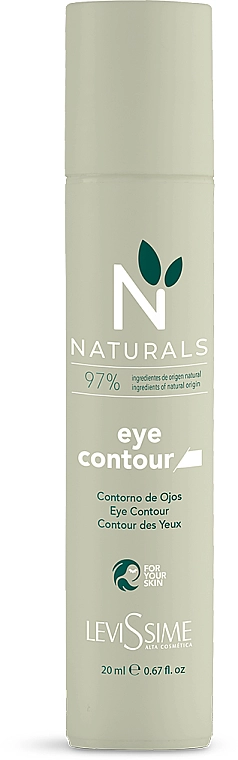 LeviSsime Сироватка для догляду за шкірою навколо очей Naturals Eye Contour - фото N1